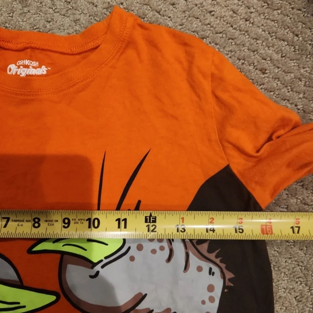 Orange Monster Claw Kids Shirt